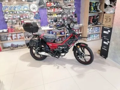 Мопед Скутеретта FXMOTO (ФХМото) RATO 50 (110) чёрный