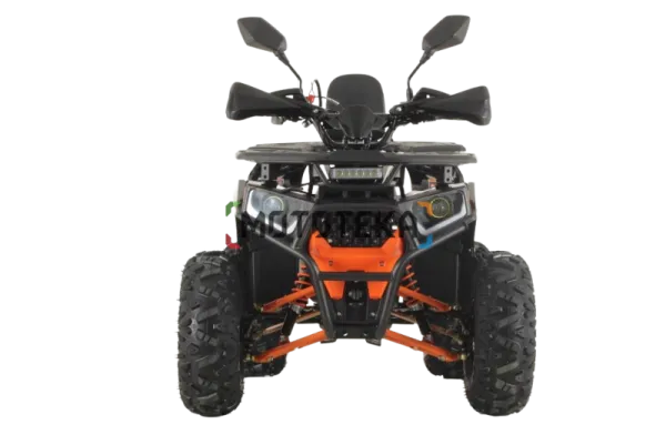 Квадроцикл детский Мотомир ATV ARMIS 125 чёрный/оранжевый (машинокомплект) | Мототека