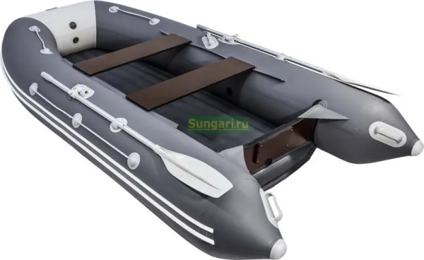 Лодка ПВХ Таймень LX 3400 НДНД графит/светло-серый | Мототека