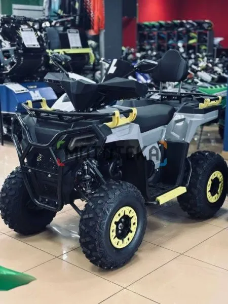 Квадроцикл Мотомир ATV HAMMER 3 TRACKER серый (машинокомплект) | Мототека