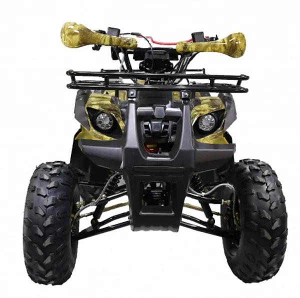 Квадроцикл детский Мотомир TERMIT TT ATM серый/зелёный (машинокомплект) | Мототека