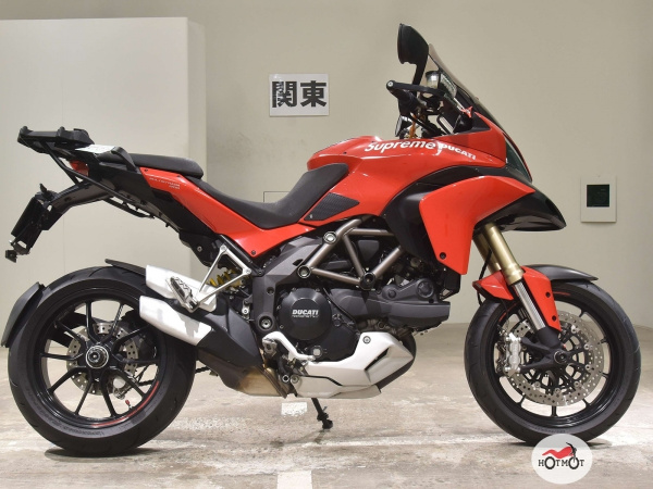 Мотоцикл DUCATI MULTISTRADA 1200 2011, Красный пробег 3537 - купить с доставкой, по выгодной цене в интернет-магазине Мототека