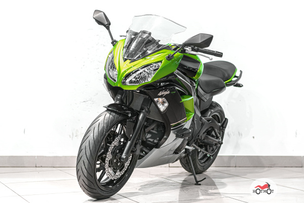 Мотоцикл KAWASAKI ER-4f (Ninja 400R) 2015, Зеленый пробег 2836 | Мототека