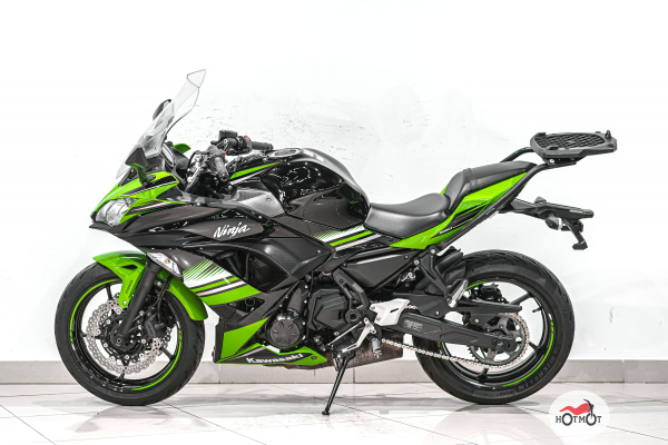 Мотоцикл KAWASAKI ER-6f (Ninja 650R) 2017, Зеленый пробег 17471 | Мототека