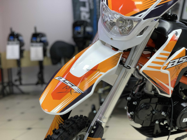 Питбайк BSE (БСЕ) MX125 Racing Orange | Мототека