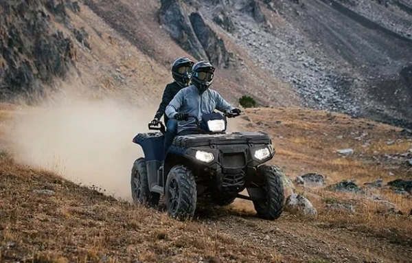 Квадроцикл Polaris (Полярис) Sportsman Touring 850 Premium - Navy Blue с ПСМ | Мототека