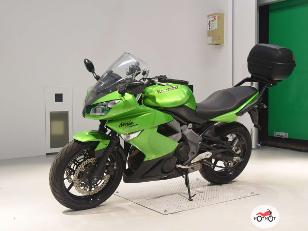 Мотоцикл KAWASAKI ER-4f (Ninja 400R) 2013, Зеленый пробег 11021 | Мототека