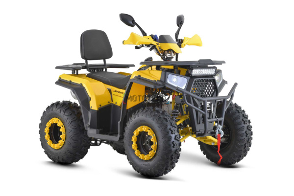 Квадроцикл FXMOTO (ФХмото) WASP 200 жёлтый (машинокомплект) | Мототека